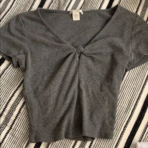 *Tillys* medium cropped shirt